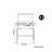European style small and stable dressing table