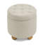 Repose-pieds rond avec rangement-975155082