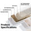 Brown Stone Vinyl Peel and Stick Backsplash Tile for Kitchen(20 Sheets/20sq.ft)