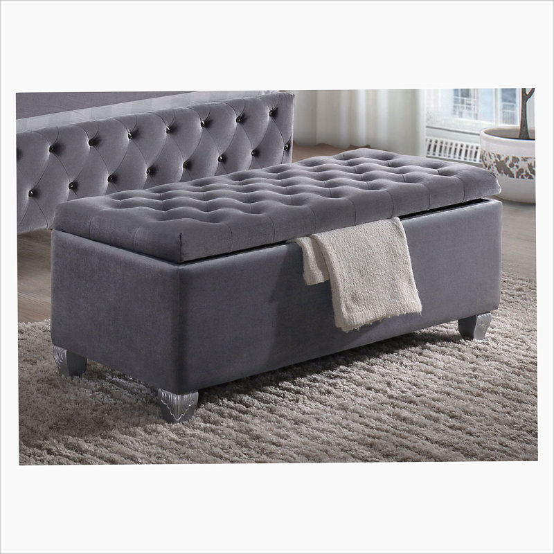 ACME Rebekah Mileena avec rangement, tissu gris, Gris