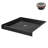 Streamline 36 in. x 36 in. Alcove Acrylic Shower Base in Matte Black with Center Drain, Drain Included-118934355