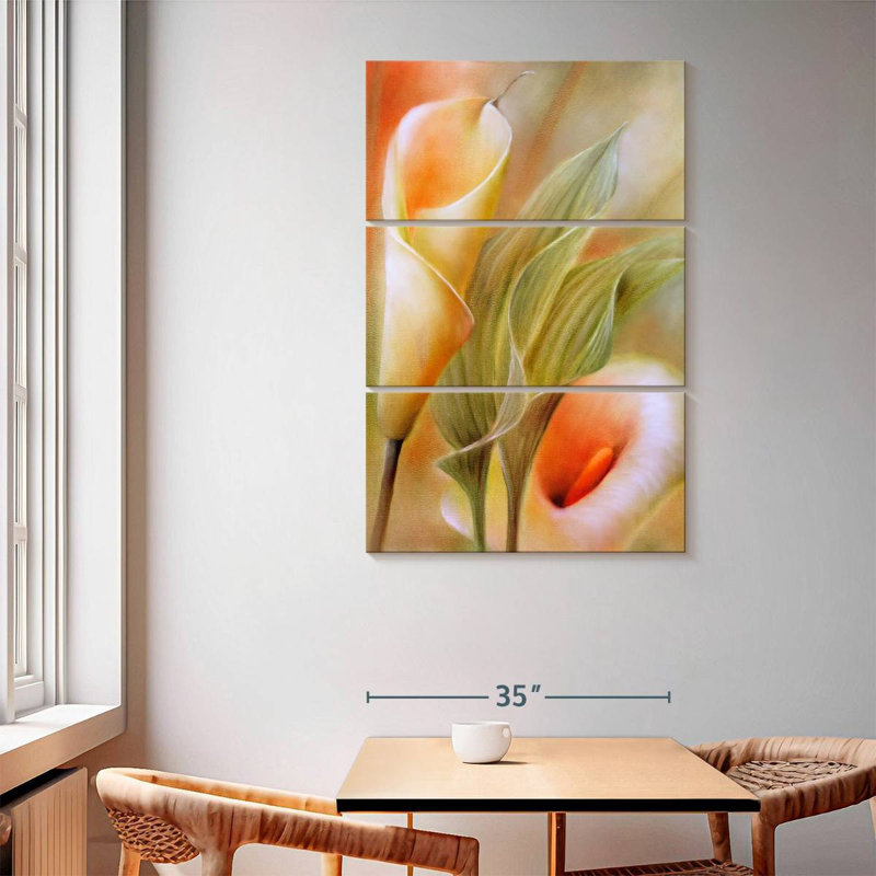 Harnek Calla, 65" H x 42" W