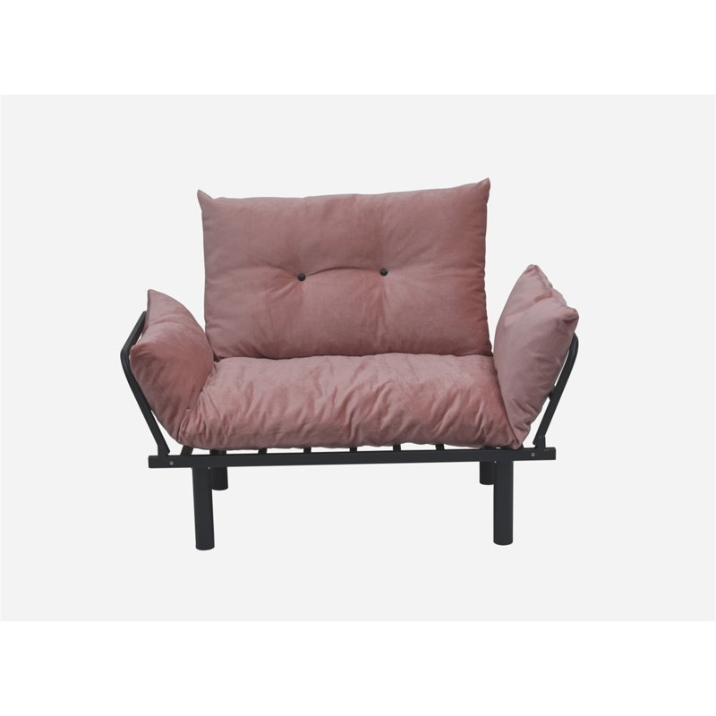 Causeuse Sona, Tissu rose