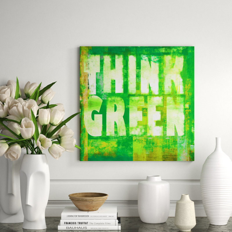 Contemporary Feeling II Textual Art by Sofia Fox, 24" H x 24" W, Outdoor