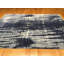 Shibori Hand Knotted Wool Abstract Area Rug in Blue-608191021