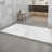 Solid Surface Shower Base Tray 72" × 32" - with Side Drain Hole, Drain Cover & Waste-119358787