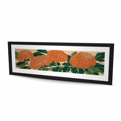 «Beautiful Blossoms - Flowers», reproduction encadrée