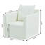 Fauteuil club d'extérieur simple Kieger-333442996