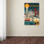 «Travel 122» par Lantern Press - impression sur toile tendue-21936219
