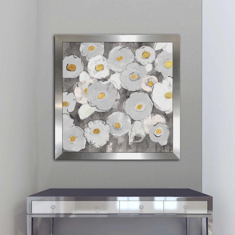 Bohemian Bouquet III Warm - cadre photo, reproduction d'art, H 39,5 po x l 39,5 po x P 0,75 po