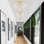 Lustre moderne semi-encastré en verre 20 "-144617996