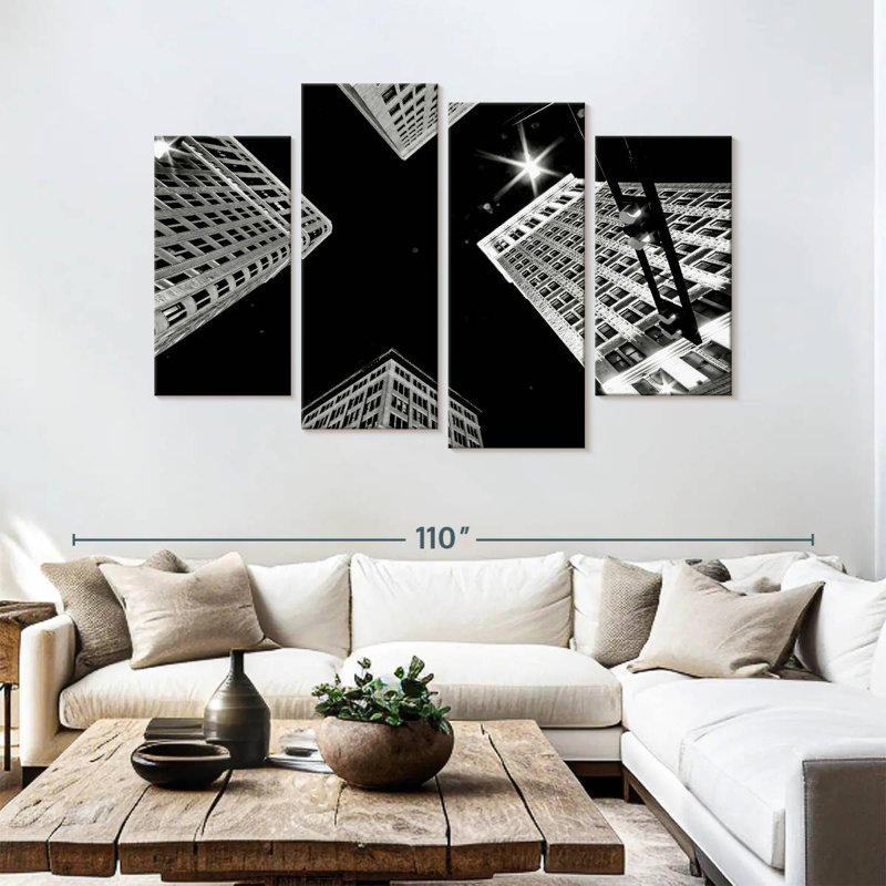 Marchelle Birmingham monochrome, H 54 po x l 84 po