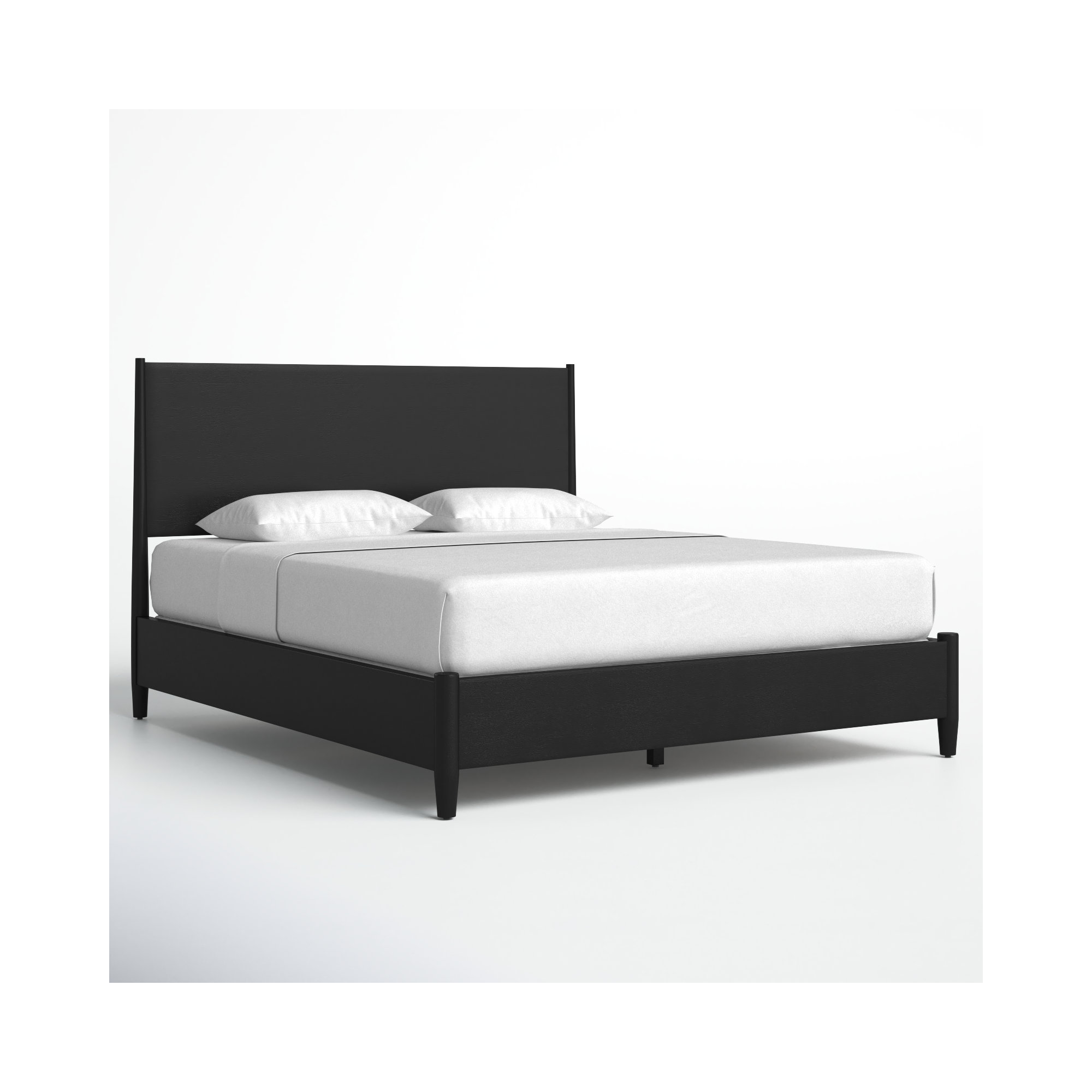 Williams Panel Bed, King, Black