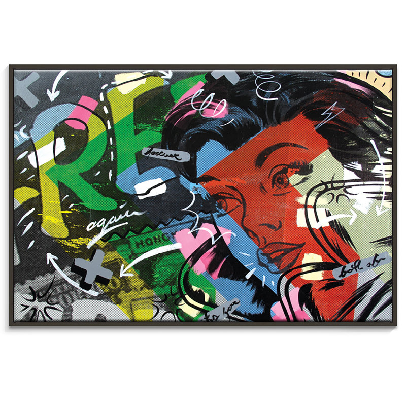 Dan Monteavaro - Print on Canvas, 51cm H x 76cm W, Black Floater Frame