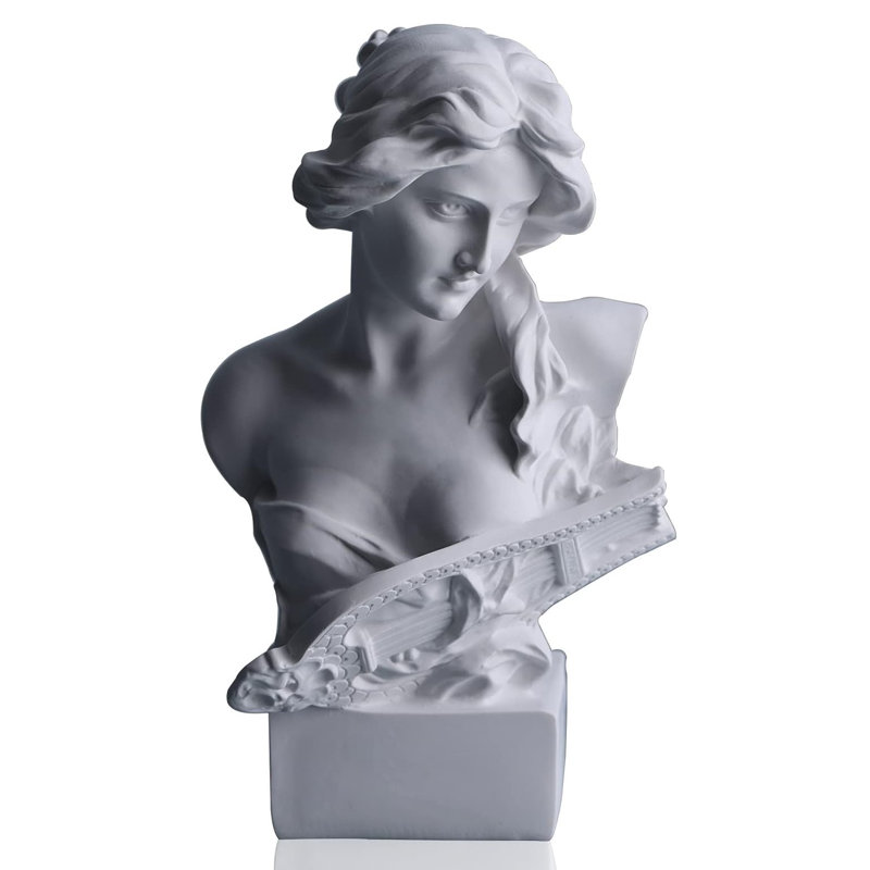 6in. Greek Mythology Bust Statue Decor