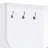 Buck II White High Gloss Finish Hall Tree