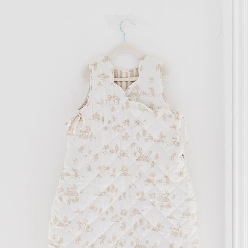 Ensemble de 50 cintres antidérapants 3 velours pour bébé, crème