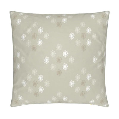 British Brooch Large Repeat Luxury Throw Pillow