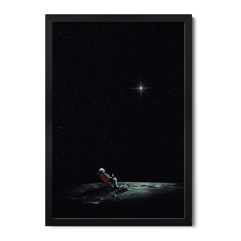 Affiche «Space Chill II» par Nicebleed, H 24 po x l 16 po