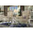 Vestavia Transitional 27"L Square End Table in Antique Platinum-341128294