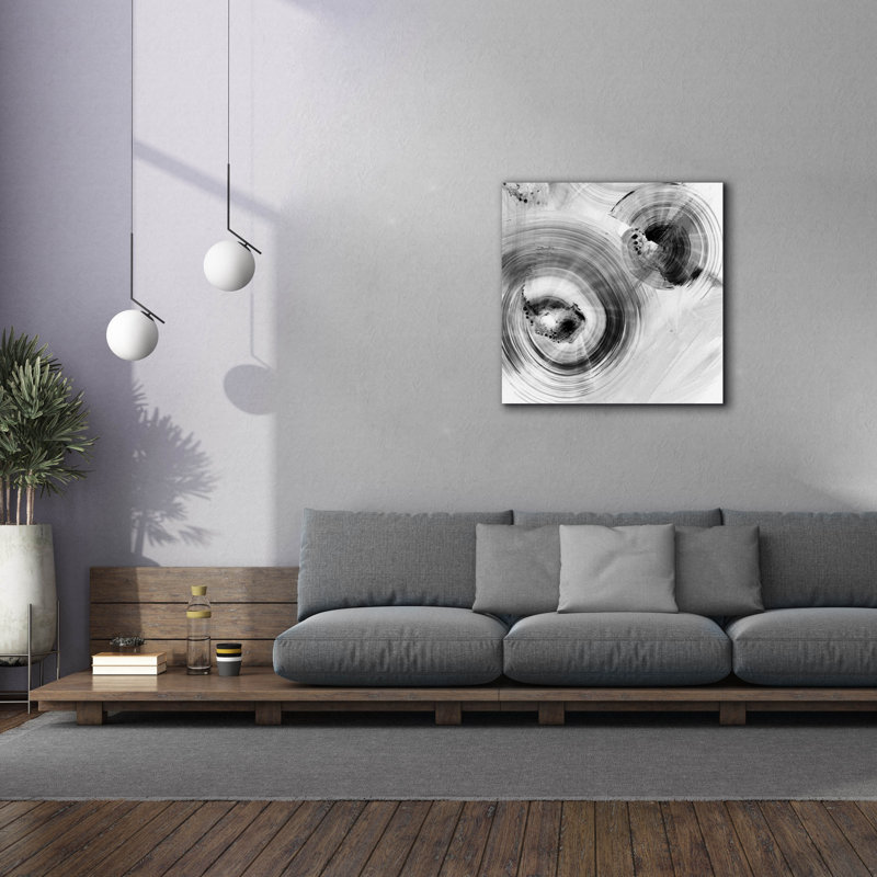  Art mural sur toile 37 po x 37 po «verse Ripple Effect 1 »par Ethan Harper