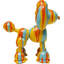 Holi Dog Figurine