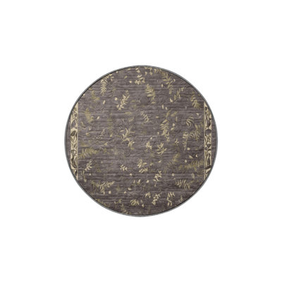 Machine Washable Gray Area Rug