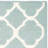 Rodgers Hand Woven Flat Weave Banana Silk/Wool/Cotton Geometric Rug in Ivory/Blue-310526142