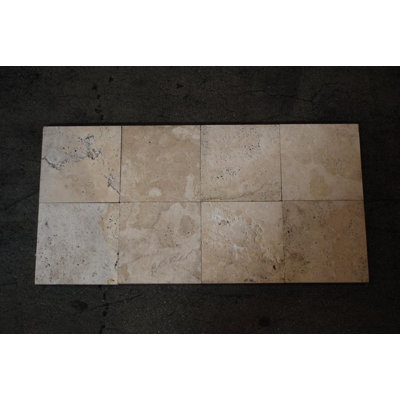 Durango 6" x 6" Travertine Stone Look Wall & Floor Tile