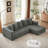 Jandorin 104" Upholstered Sectional Sofa-587128777-587128774
