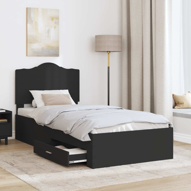 Bed Frame, Small Single (2'6), Black