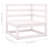 Garden Sofa White Solid Pinewood Medium Modular 2-Seater Sofa-844657213-844657211