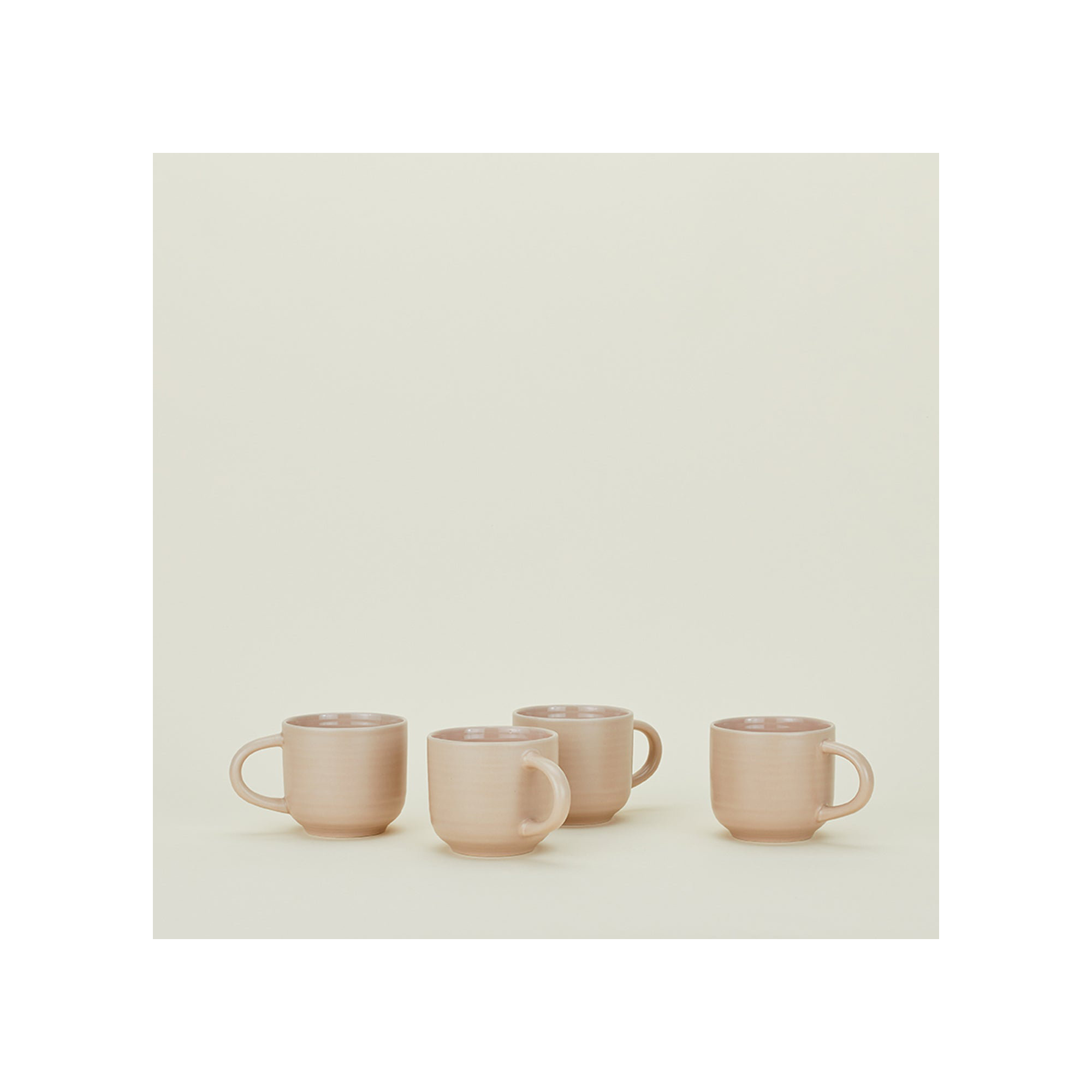 Hirma Stoneware Coffee Mug, Blush