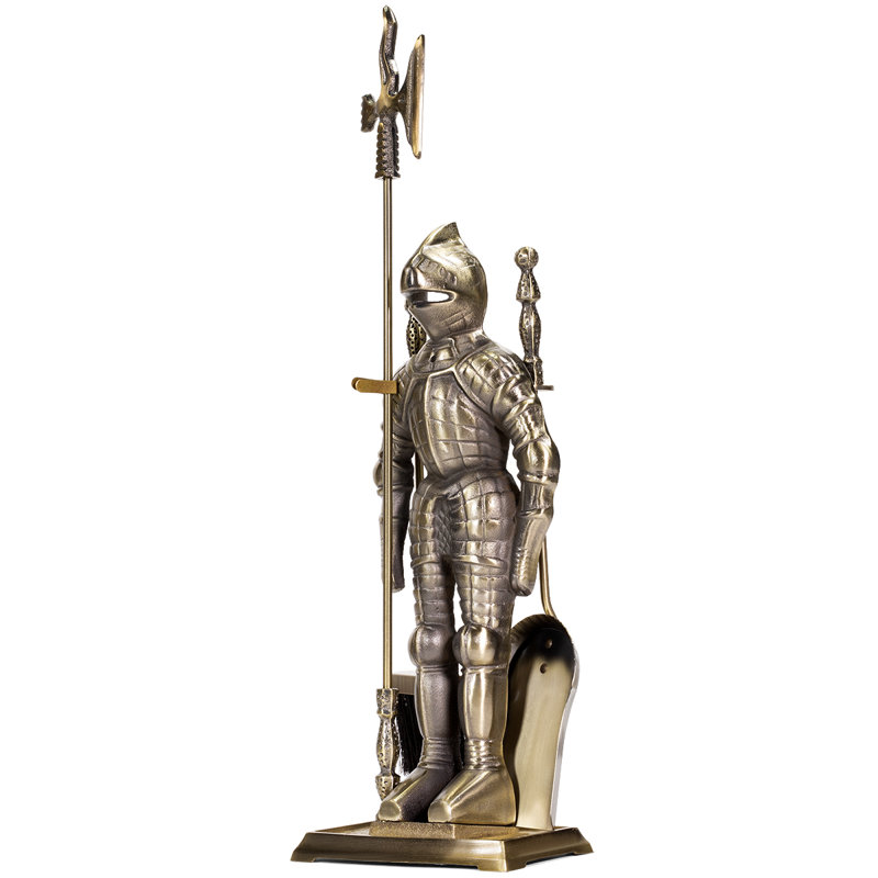 Iron Fireplace Tool Set