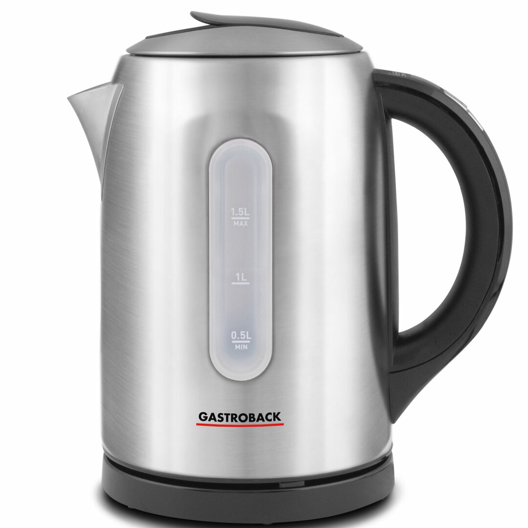 1.5 L Stainless Steel Electric Kettle Gastroback 