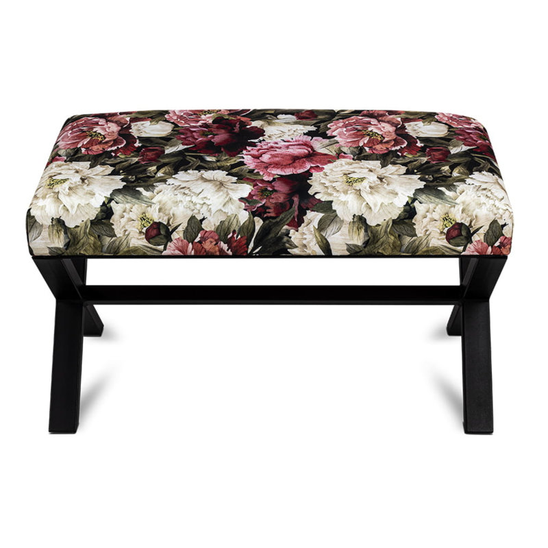 Hanzhe Velvet Upholstered Bench, H45 x W110 x D30cm