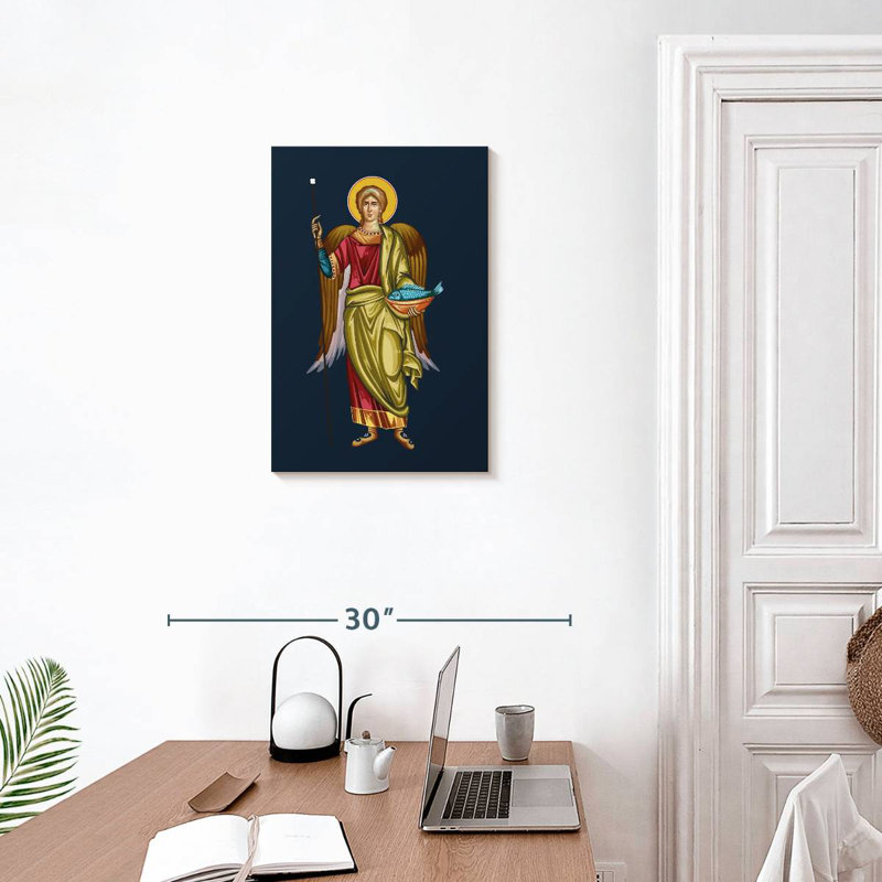 Leisha Archangel Raphael, 24" H x 16" W