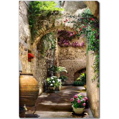 Art mural sur toile Aragonese Arches