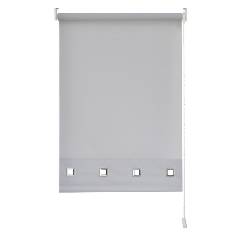 SQ Daylight Roller Blind, 210 cm L x 210 cm W, Silver