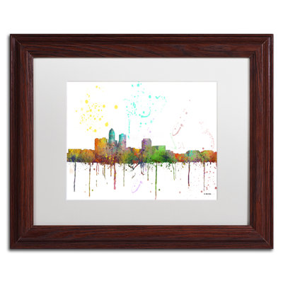 " Des Moines Iowa Skyline " by Marlene Watson