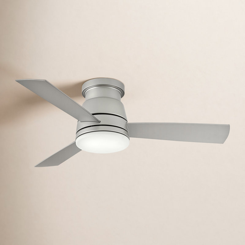 Peppa 44'' Ceiling Fan with LED Lights, Brushed Nickel