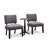 Gerow Accent Table & 2 Chair Set