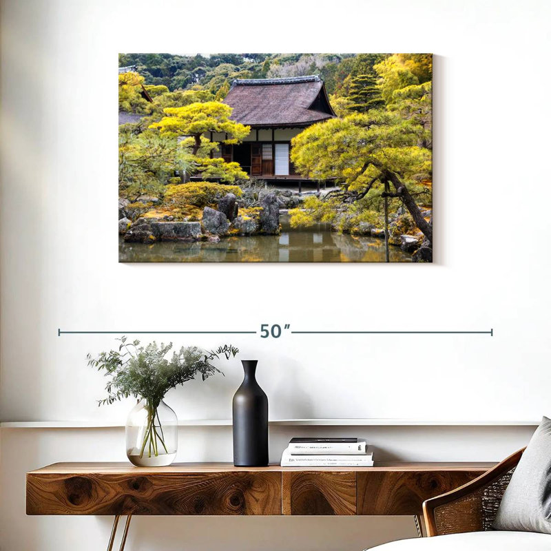 Maison japonaise traditionnelle Lilie, H 24 po x l 36 po