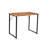 Solid Wood Iron Writing Desk