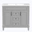 Meuble-lavabo de 36 pouces avec lavabo intÃ©grÃ©-1356397651