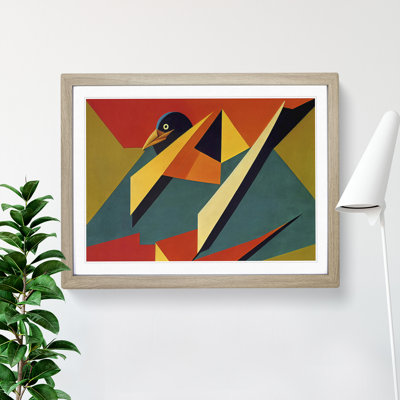 Abstract Eagle Bird Vol.3 - Framed Print