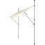 Dakota Fields 200cm W x 120cm D Polyester Cover Retractable Patio Awning-767313554