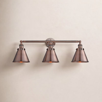 Rouvin 3 Light Dimmable Vanity Light