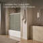 Revel 59.63'' x 55.5'' Double Sliding Bath Door with CleanCoat® Technology-1248179899-1318812142