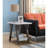 Modern White End Table